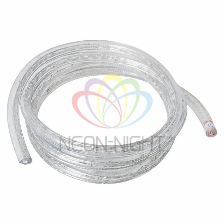 Шнур (лента) LED круг.d13мм тепло-бел. (мод. резки 1м) постоян.свеч.(фиксинг) IP54 Neon-Night