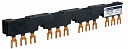 Шина соединит. FORK (вилка) 3-пол.  63А 12-мод. 4х54мм для GV2 SE-Шины и шинные разводки - купить по низкой цене в интернет-магазине, характеристики, отзывы | АВС-электро