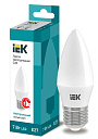 Лампа светодиод. (LED) Свеча Е27  7Вт 630лм 4000К 230В матов. IEK-Лампы светодиодные - купить по низкой цене в интернет-магазине, характеристики, отзывы | АВС-электро