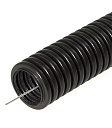 Труба гофрир. ПНД гибкая d16мм черная с протяжкой (100м) PLEXUP-Трубы для прокладки кабеля - купить по низкой цене в интернет-магазине, характеристики, отзывы | АВС-электро