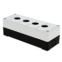 Корпус КП104 пластиковый 4 кнопки белый EKF PROxima-Корпуса для светосигнальной арматуры - купить по низкой цене в интернет-магазине, характеристики, отзывы | АВС-электро