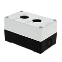 Корпус КП102 пластиковый 2 кнопки белый EKF PROxima-Корпуса для светосигнальной арматуры - купить по низкой цене в интернет-магазине, характеристики, отзывы | АВС-электро