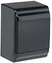 Бокс ЩРН-П- 4 модуля накл. пластик черный IP41 PRIME IEK-Корпуса щитов и шкафов - купить по низкой цене в интернет-магазине, характеристики, отзывы | АВС-электро