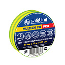 Изолента ПВХ 19мм х 20м желто-зеленая Safeline-Ленты изоляционные (изолента) - купить по низкой цене в интернет-магазине, характеристики, отзывы | АВС-электро