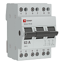 Трехпозиционный переключатель ТПС-63 3P 63А EKF PROxima-Модульные выключатели нагрузки - купить по низкой цене в интернет-магазине, характеристики, отзывы | АВС-электро