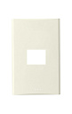 Рамка-накладка 1-мод. для тлф/ ПК/ аудио розетки бежев. Zunis-Электроустановочные изделия (ЭУИ) - купить по низкой цене в интернет-магазине, характеристики, отзывы | АВС-электро