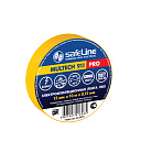 Изолента ПВХ 15мм х 10м желтая Safeline-Ленты изоляционные (изолента) - купить по низкой цене в интернет-магазине, характеристики, отзывы | АВС-электро